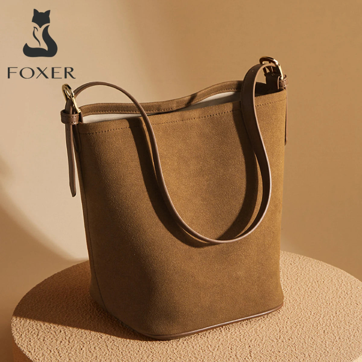 FOXER Women Bucket Bag