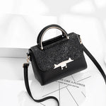 New Casual Sequins Fashion Ladies Cute PU Handbags