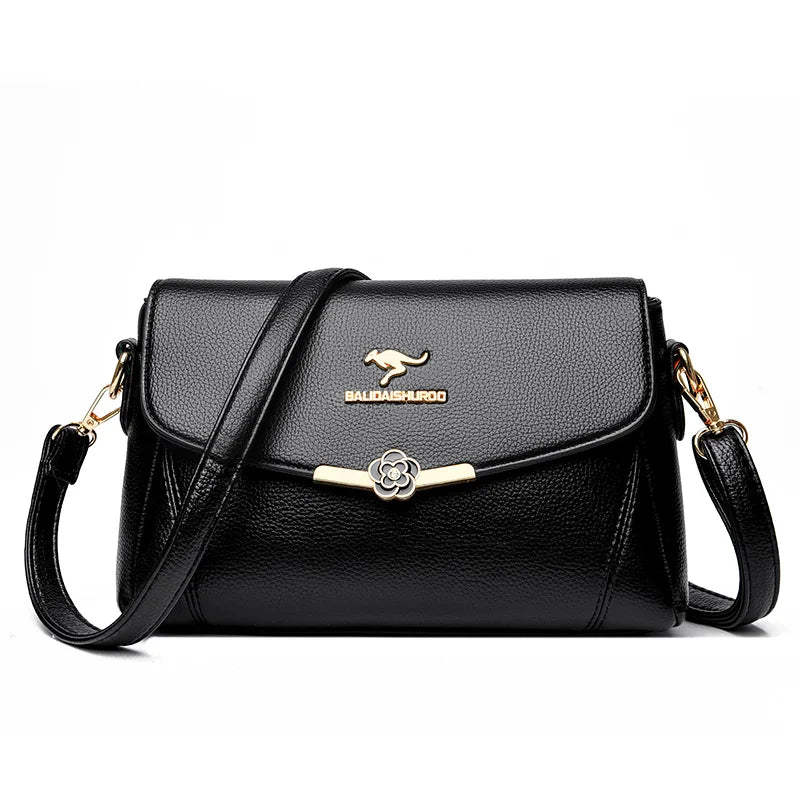 New Women's Armpit Bag Solid Color Women Crossbody Bags