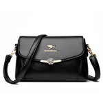 New Women's Armpit Bag Solid Color Women Crossbody Bags