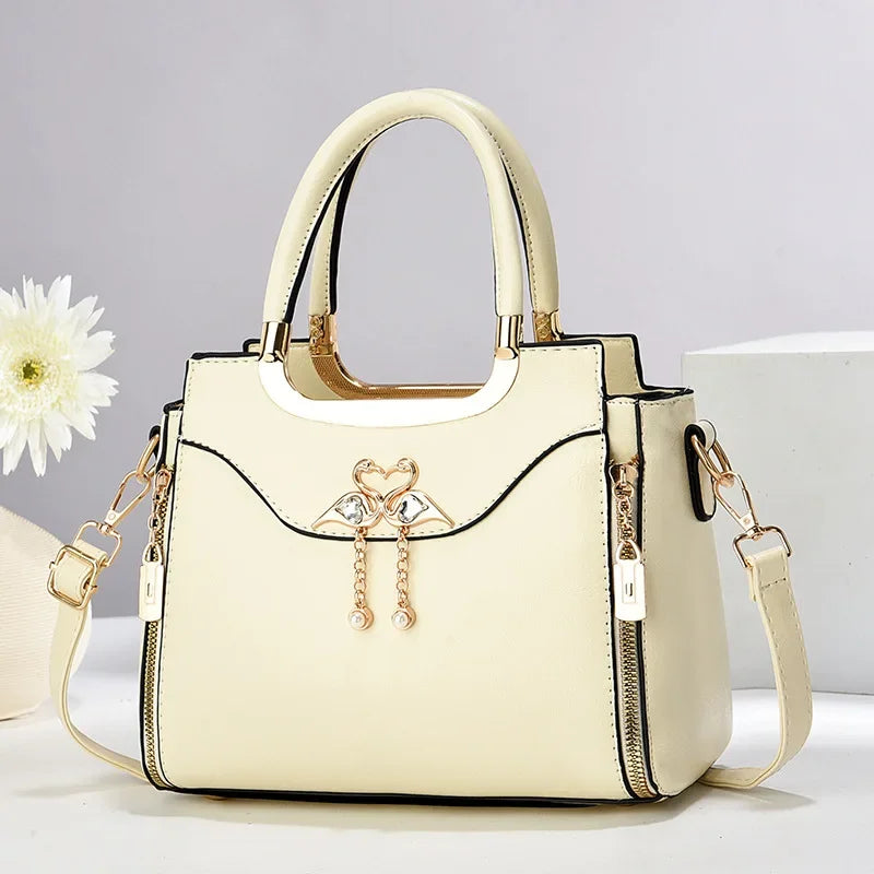 Luxury Retro PU Leather Women Bags