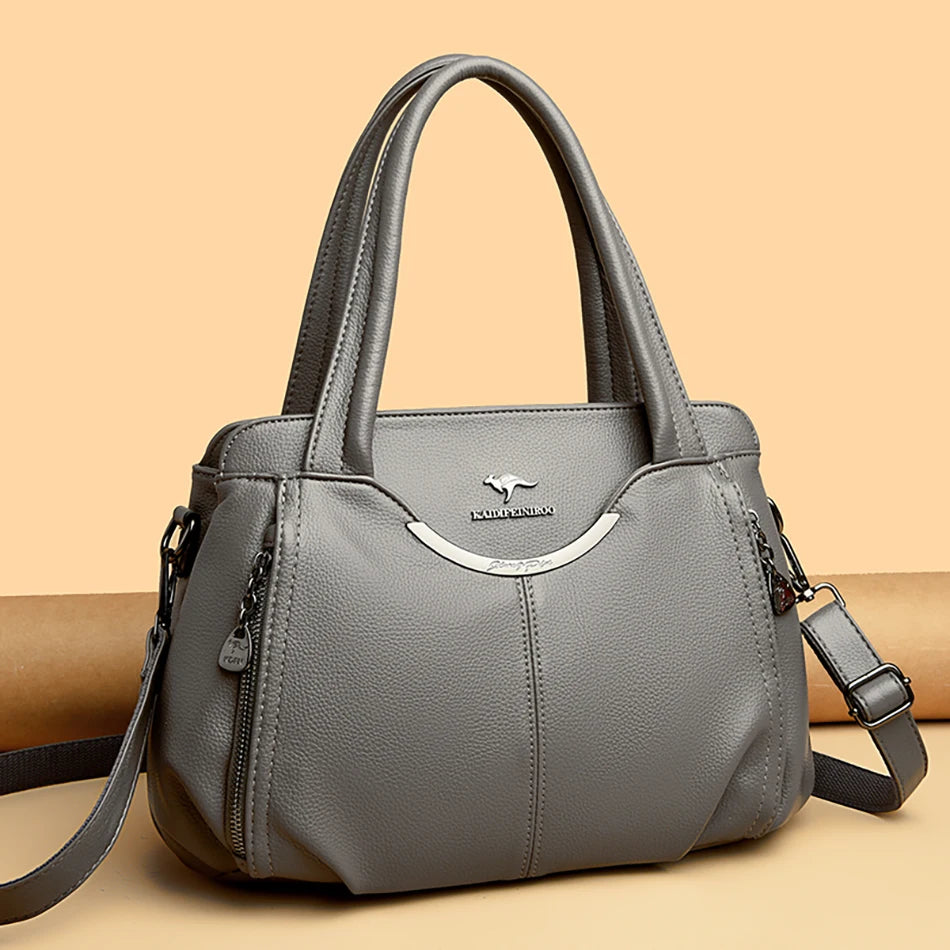 New Multi Pocket Women's Handbag
