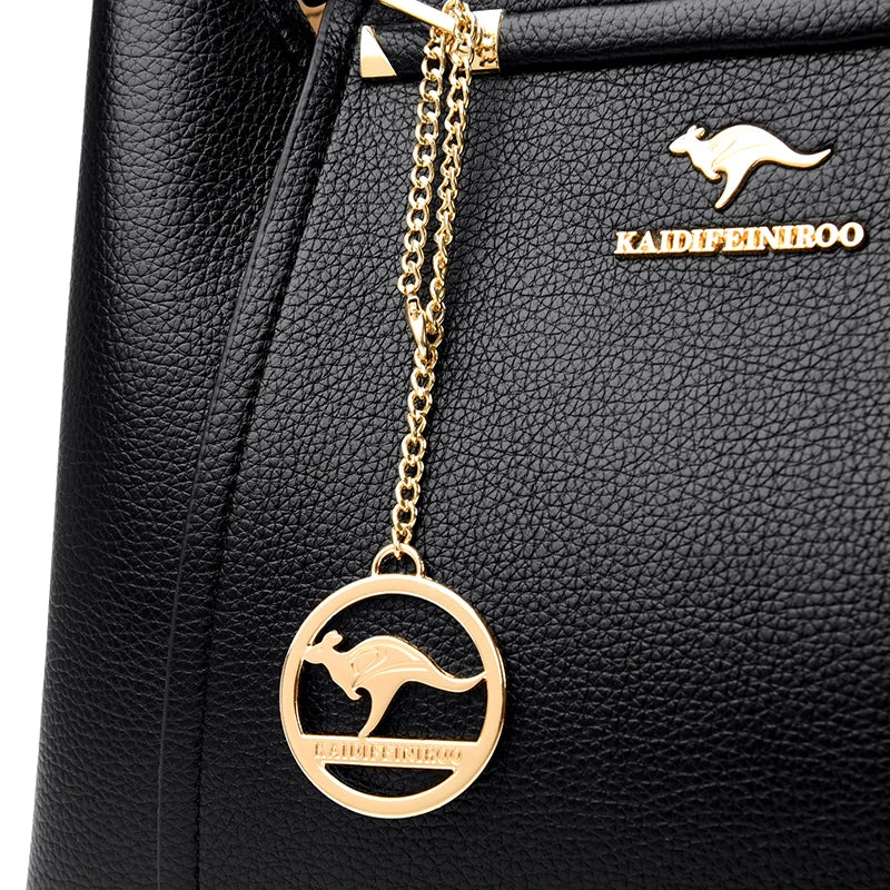 Women Luxury Designer Soft Leather Handbags