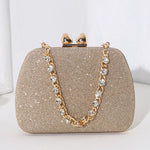 Heart-shaped Diamond Dolly Clutch Bags