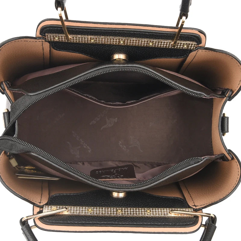 Women Luxury Designer Soft Leather Handbags