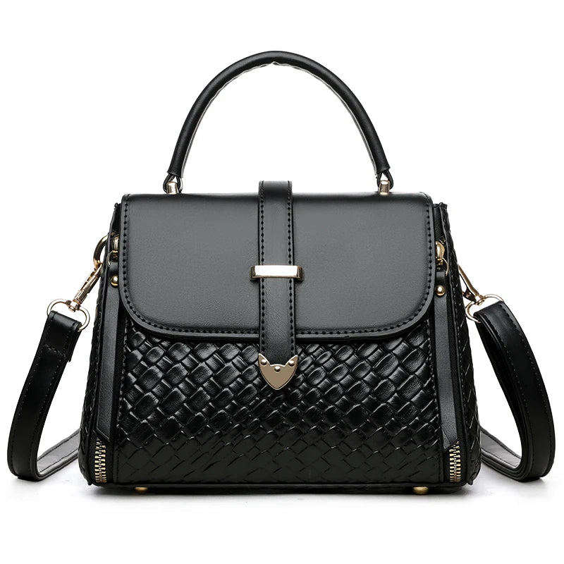 Fashion Luxury Design PU Leather Women Small Shoulder Crossbody Bags