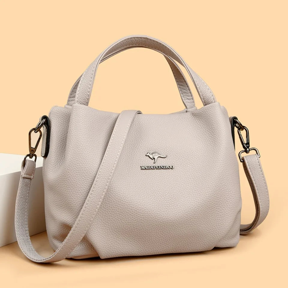Genuine Brand Tote Bag Leather Luxury Handbag