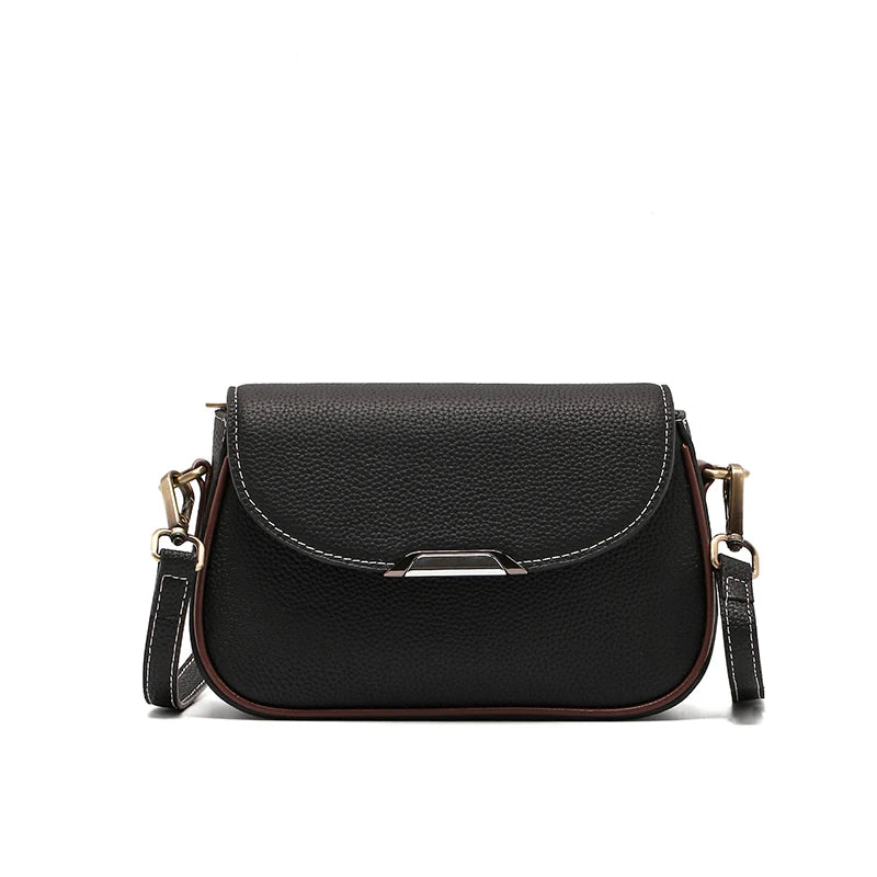 Natural Cowhide Leather Women's Crossbody Bag