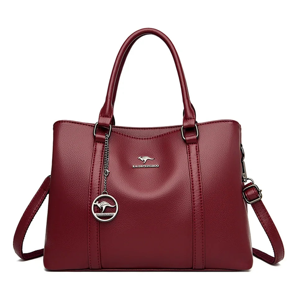 Soft Leather Handbag for Women