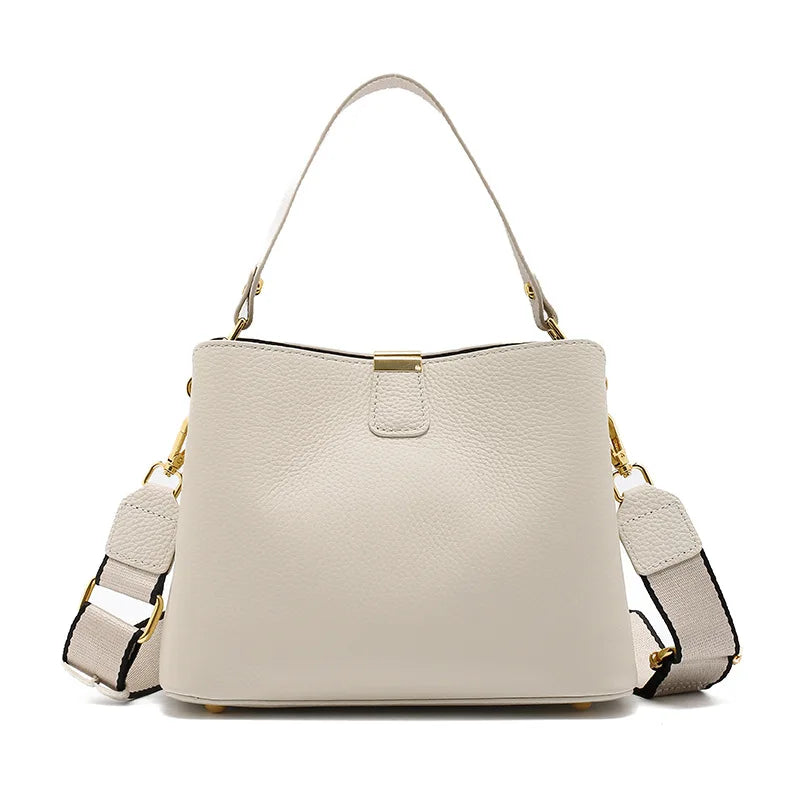 100% Genuine Leather Women's Crossbody Bag