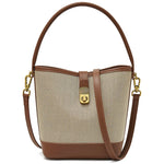 FOXER Women Small Fashion Bucket Shoulder Bag