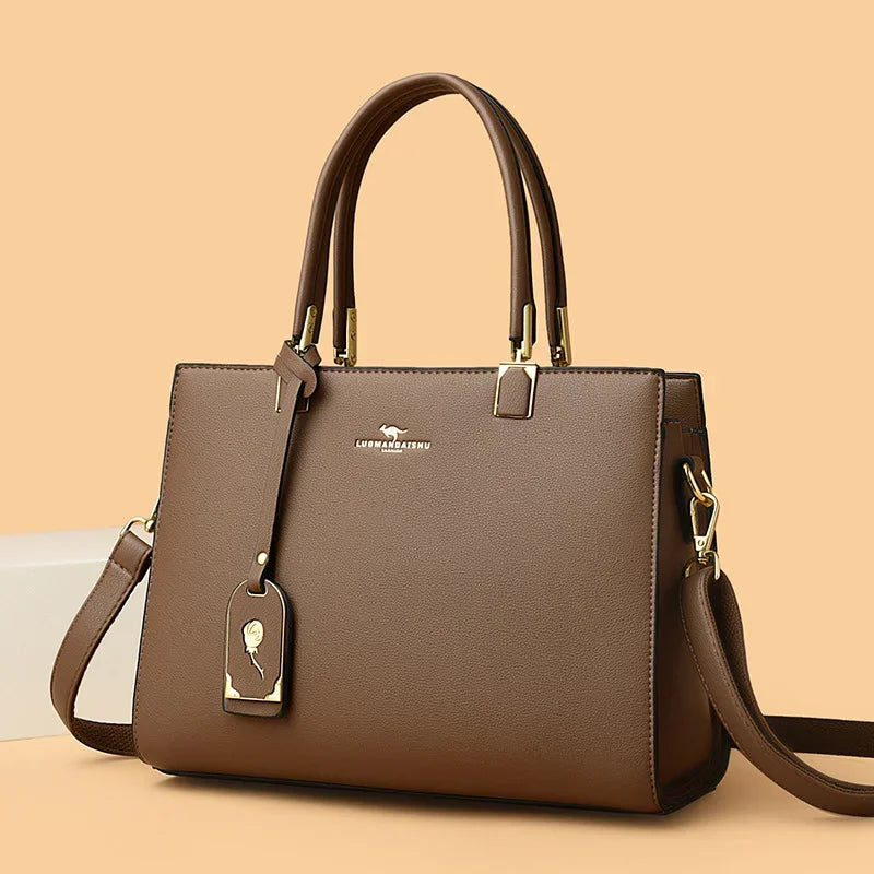Women Microfiber Synthetic Leather Handbags