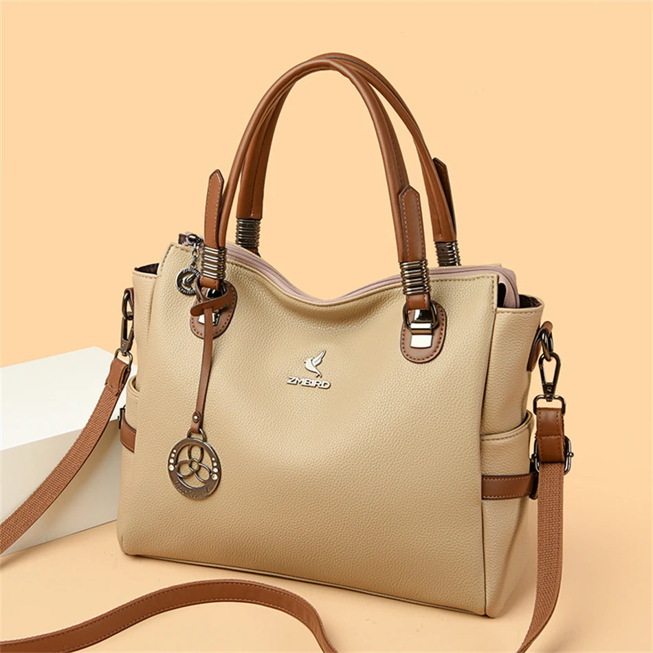 Genuine leather Luxury Handbags for Women