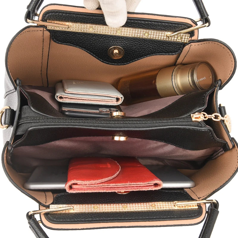 Women Luxury Designer Soft Leather Handbags