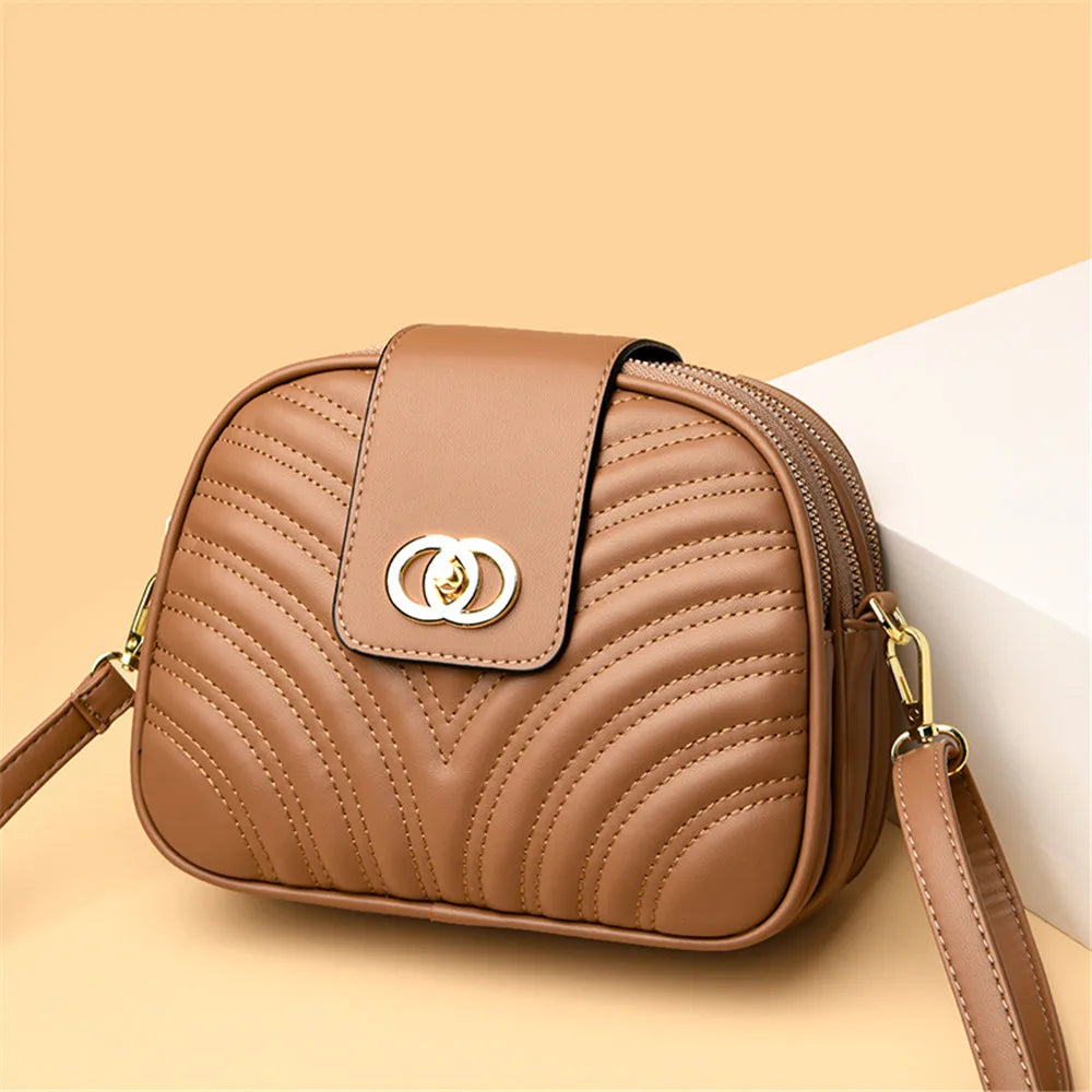 Designer Fashion Solid Color Crossbody Bags for Women
