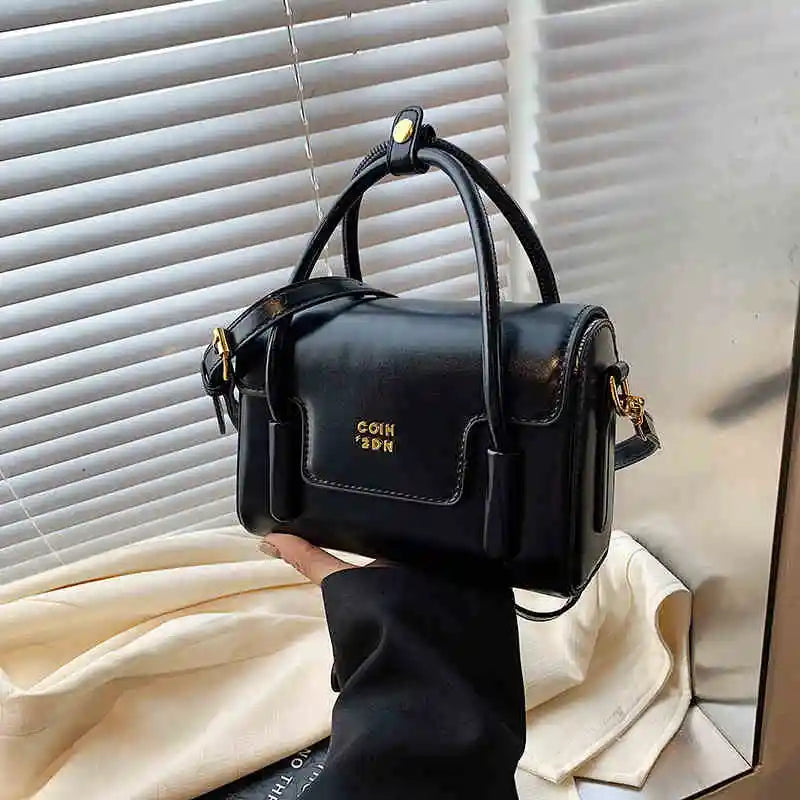 Spring Trend PU Leather Small Square Bag