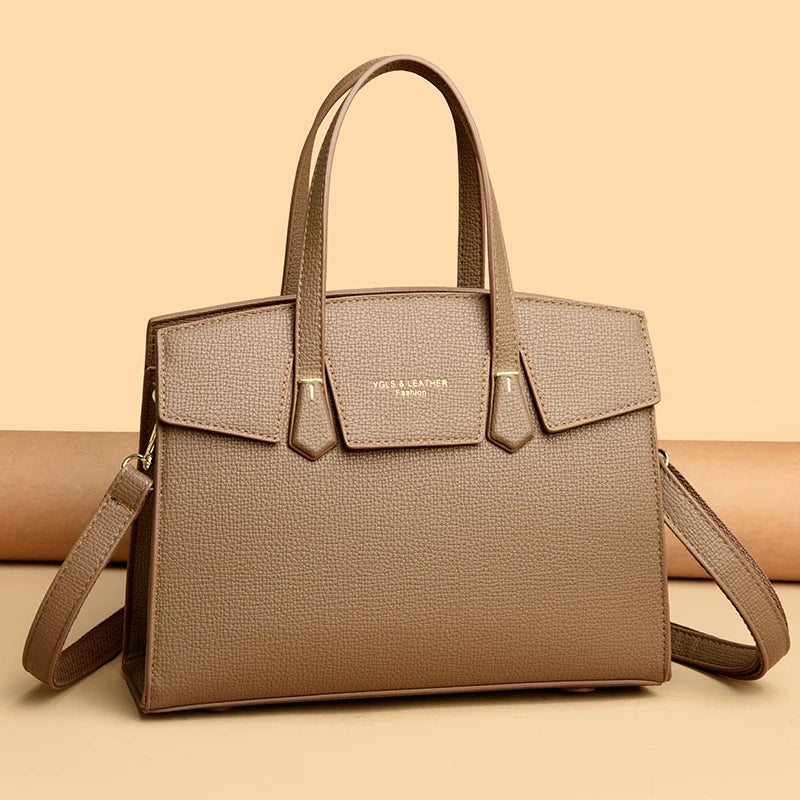 High Quality Soft Leather Women's Handbag Luxury