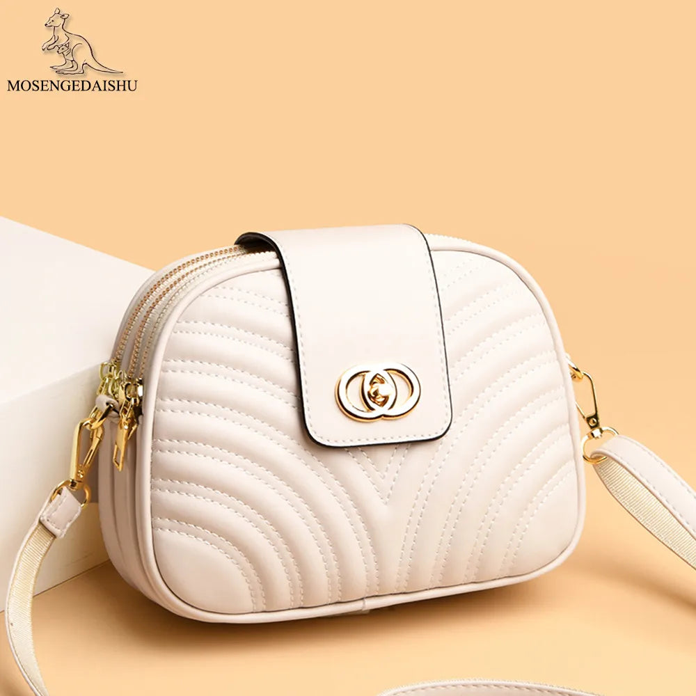 Designer Fashion Solid Color Crossbody Bags for Women
