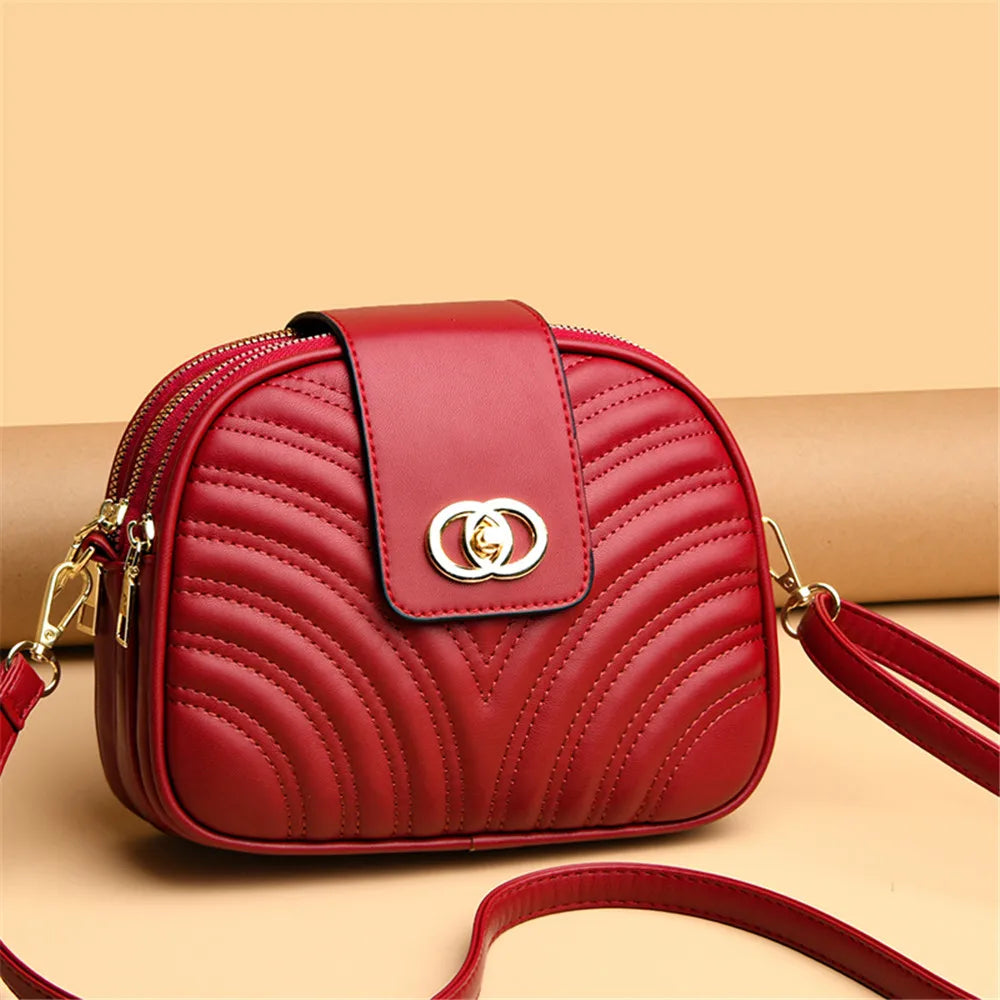 Designer Fashion Solid Color Crossbody Bags for Women