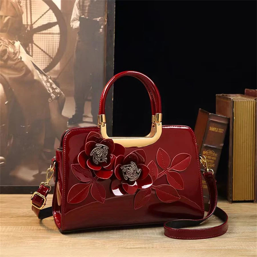 3D Flower Evening Bag