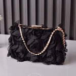 Flower White Floral Purse