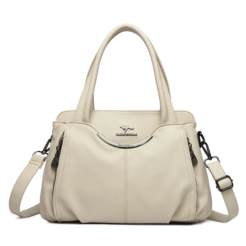 New Multi Pocket Women's Handbag