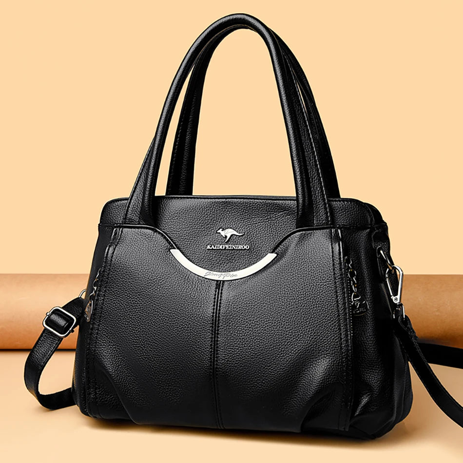 New Multi Pocket Women's Handbag