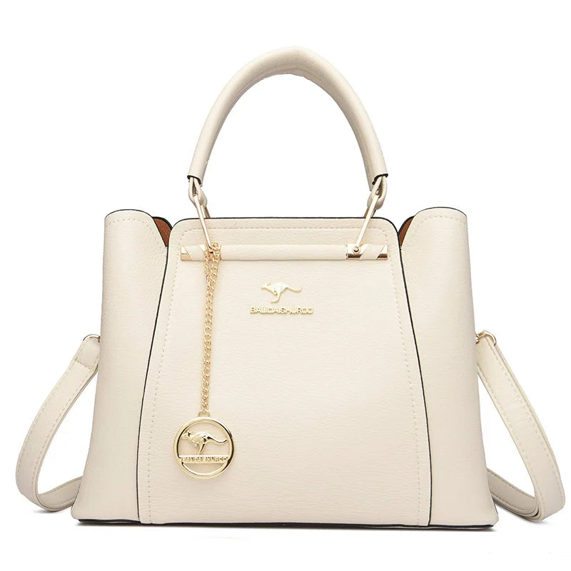 Women Luxury Designer Soft Leather Handbags