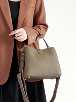 100% Genuine Leather Women's Crossbody Bag