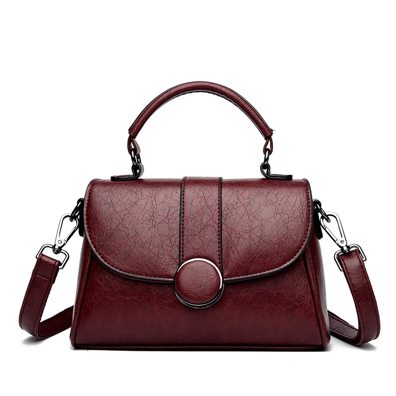 Fashion Solid Color Women Handbags