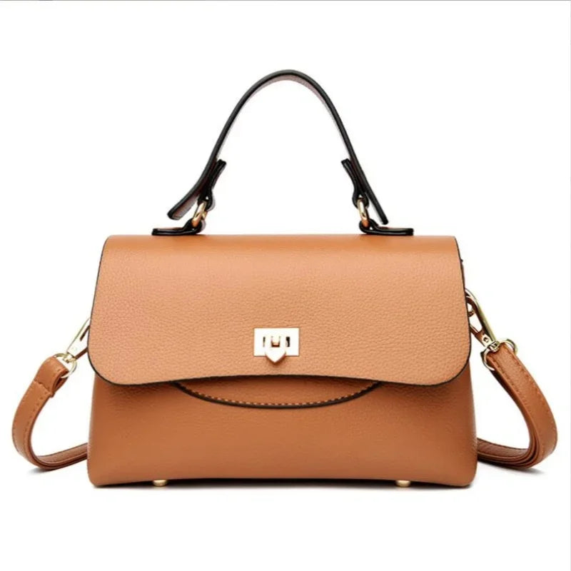 Luxury Large Capacity Multilayer Shoulder Messenger Bag