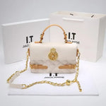 Luxury Designer High Quality Leather Women's Crossbody Bag