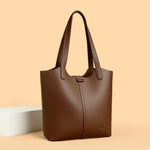Women PU Leather Handbags Ladies Large Tote Bag