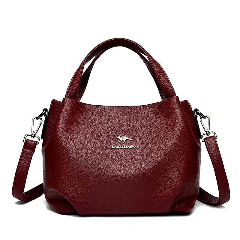 Genuine Brand Tote Bag Leather Luxury Handbag