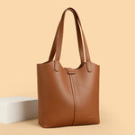 Women PU Leather Handbags Ladies Large Tote Bag