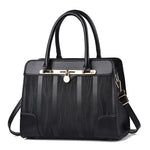 Leather women's bag iPad computer handbag
