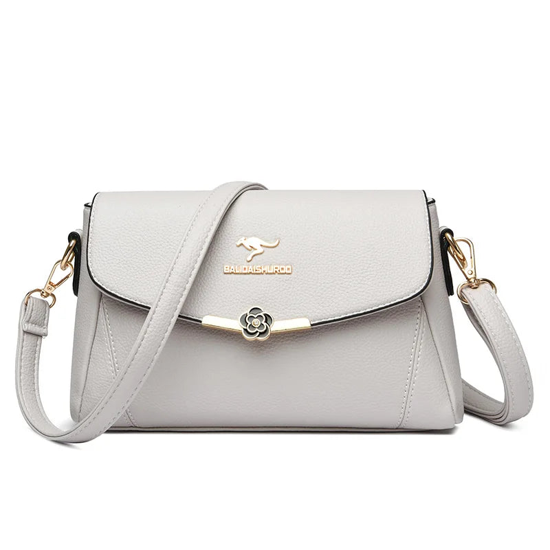 New Women's Armpit Bag Solid Color Women Crossbody Bags