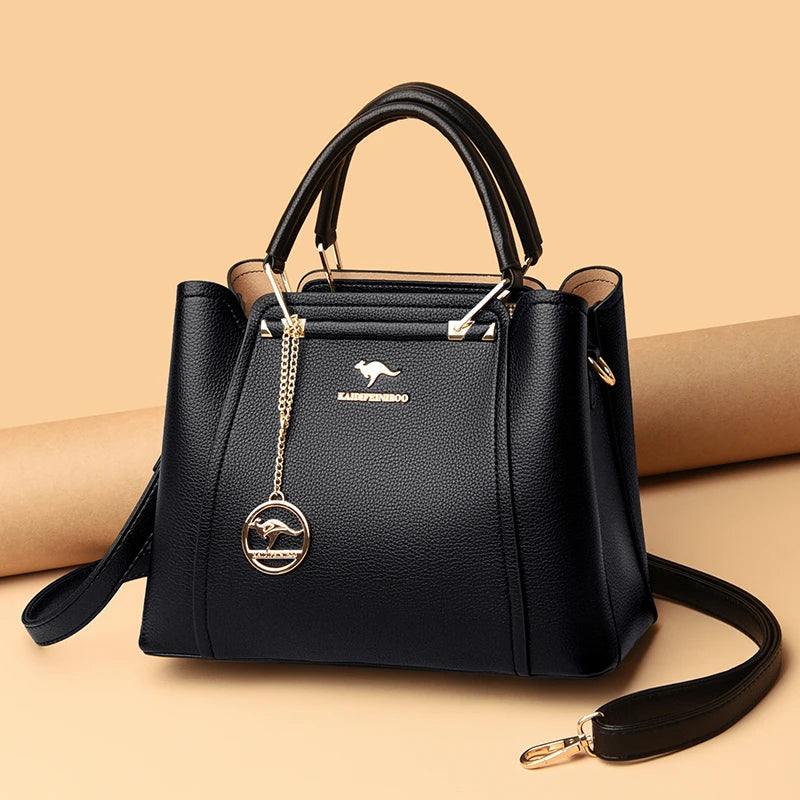Women Luxury Designer Soft Leather Handbags