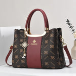Women's Leather Large Capacity Handbag