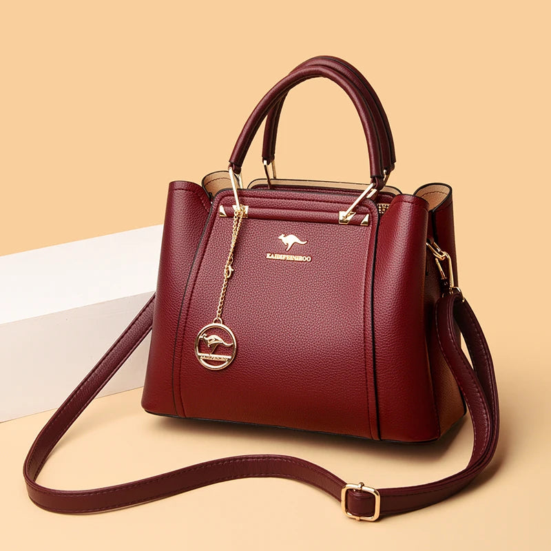 Women Luxury Designer Soft Leather Handbags