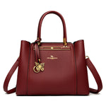 Soft Leather Luxury Handbags Women Bags