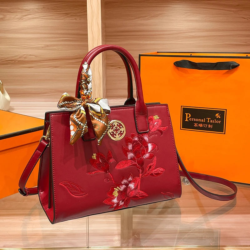 Chinese Style Crossbody Purses and Handbags