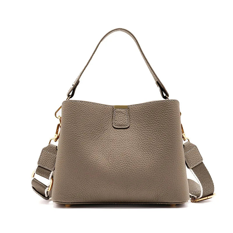 100% Genuine Leather Women's Crossbody Bag