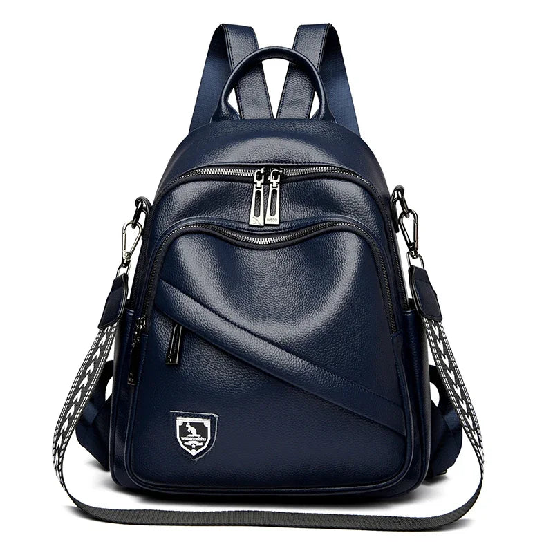 New Women High Quality Leather Backpacks