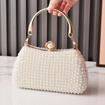 Elegant Pearl Evening Clutch Bags For Women