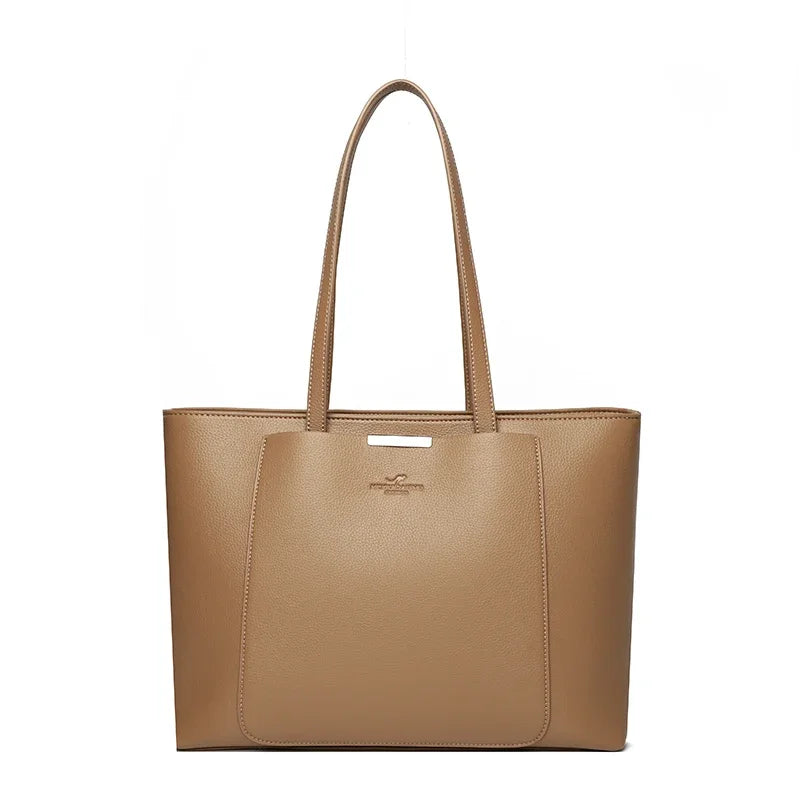 High Quality Leather Shoulder Crossbody Messenger Tote Bag