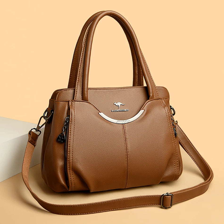 New Multi Pocket Women's Handbag