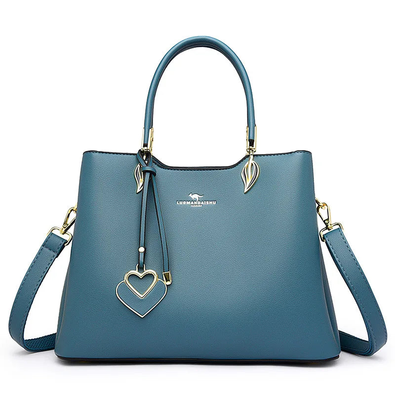 New 2025 Women Multi-layers Top-handle Bag