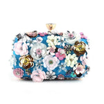 Flower Design Luxurious Elegantly Clutch