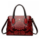 Luxury Flower Pattern Designer Handbag